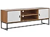 Mueble TV NUEVA Marrón claro/Blanco