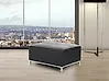 Otomana OSLO Piel Negro