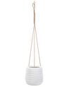 Hanging Plant Pot ⌀ 20 cm Off-White LIVADIA_871681