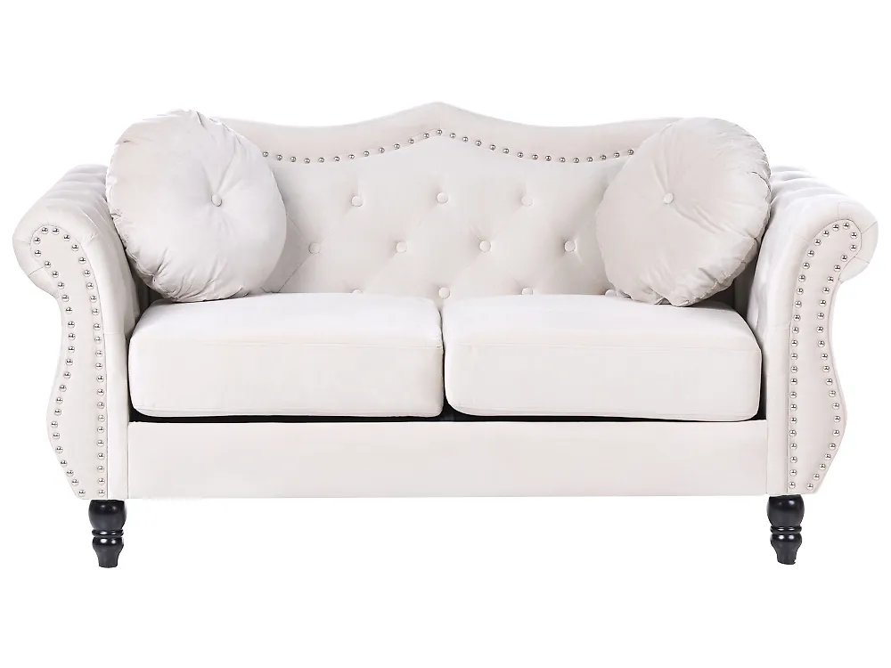 Sofa dla 2 osób SKIEN Welur