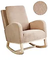 Rocking Chair ALSTA Boucle Beige