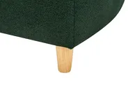 Chaise longue versione sinistra MERI con contenitore Lino sintetico Verde_937767