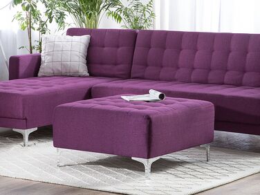 Fabric Ottoman Purple ABERDEEN II