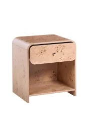 Nachttisch mit 1 Schublade WOODFORD Wurzelholz Optik_1190407
