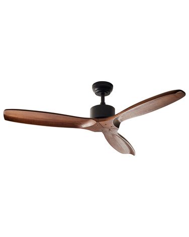 Ventilateur de plafond ARANI Avec télécommande Marron foncé