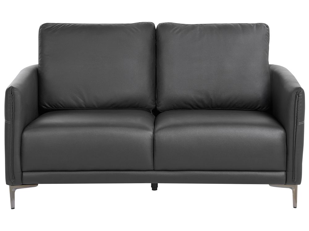 Sofa 2 Seater CILENS Fabric Black