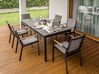 Extending Aluminium Garden Dining Table 198/248 x 90 cm Grey TOFANE_928697