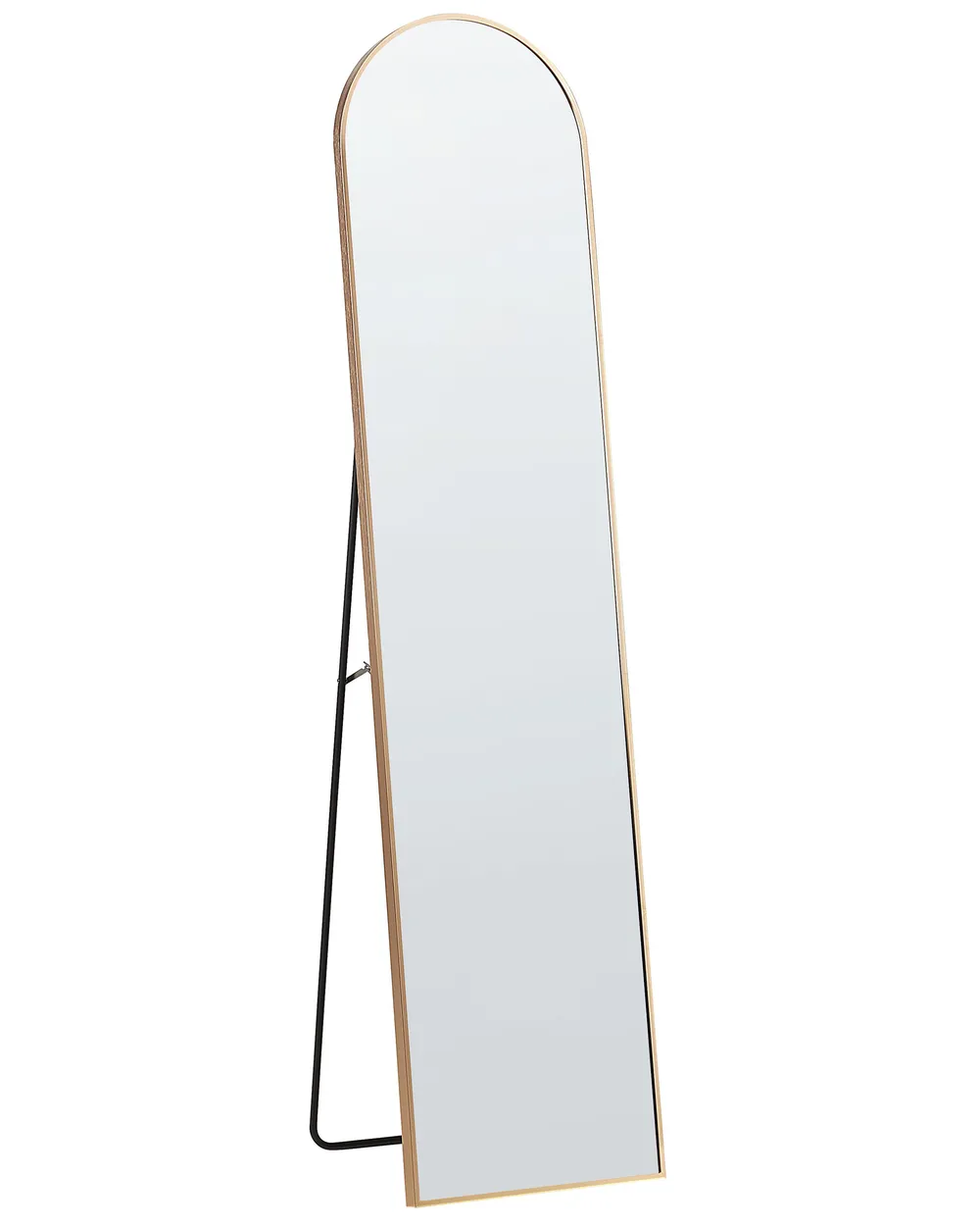 Lustro stojące BAGNOLET 150 cm Metal Złoty