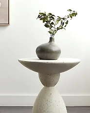 Dekovase KLANG 18 cm Keramik Grau_1188401