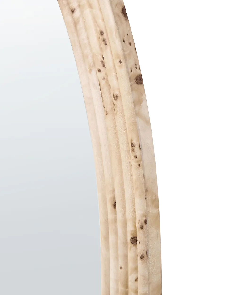 Specchio MILLERY 73 cm 102 cm Marrone chiaro_1194184