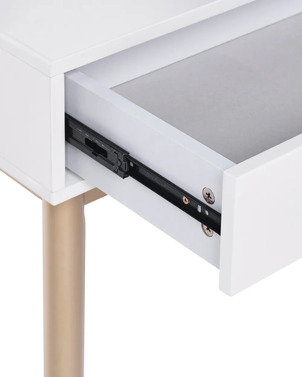 Toeletta con specchio e sgabello ROSEY LED Bianco_1071076