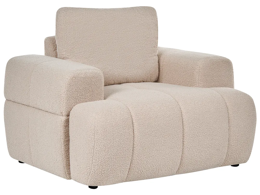 Sofa Set 5-Sitzer NARILLA Bouclé Beige_1161135