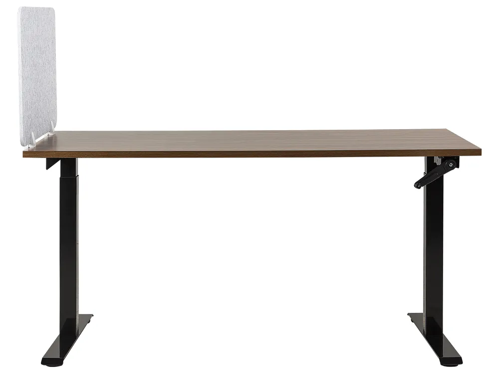 Desk Screen SPLIT 80 x 50 cm Grey_894518