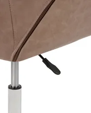 Desk Chair NEWDALE Faux Leather Light Brown_934249