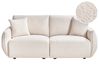 Sofa modułowa dla 2 osób MESNALI Boucle Złamana biel