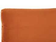 Bed Velvet MELLE 180 x 200 cm (EU Super King) Orange_829904