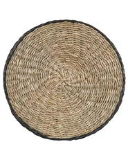 Zestaw 3 donic RATTAIL 32/29/27 cm Trawa morska Czarny_824942