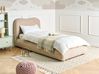 Ottoman Bed BLAGNAC Boucle Beige 90 x 200 cm (EU Single)