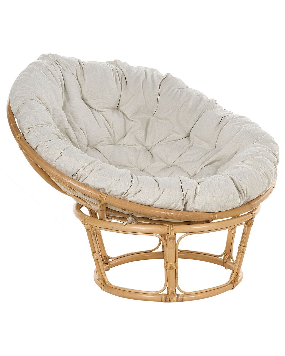 Beige rattan chair on sale