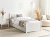 Bett mit 4 Schubladen OLENDON Kiefernholz Weiss 90 x 200 cm
