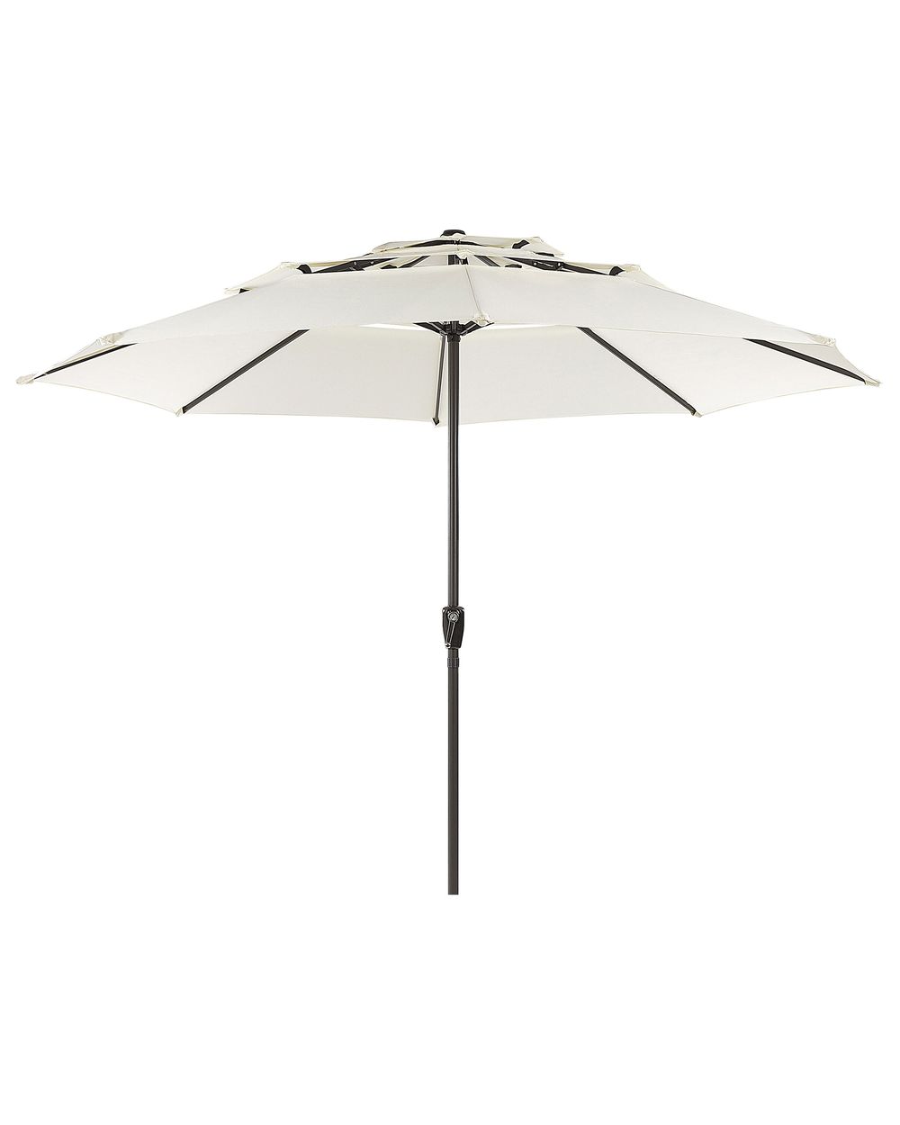 Market Parasol 285 cm BIBIONE Light Beige