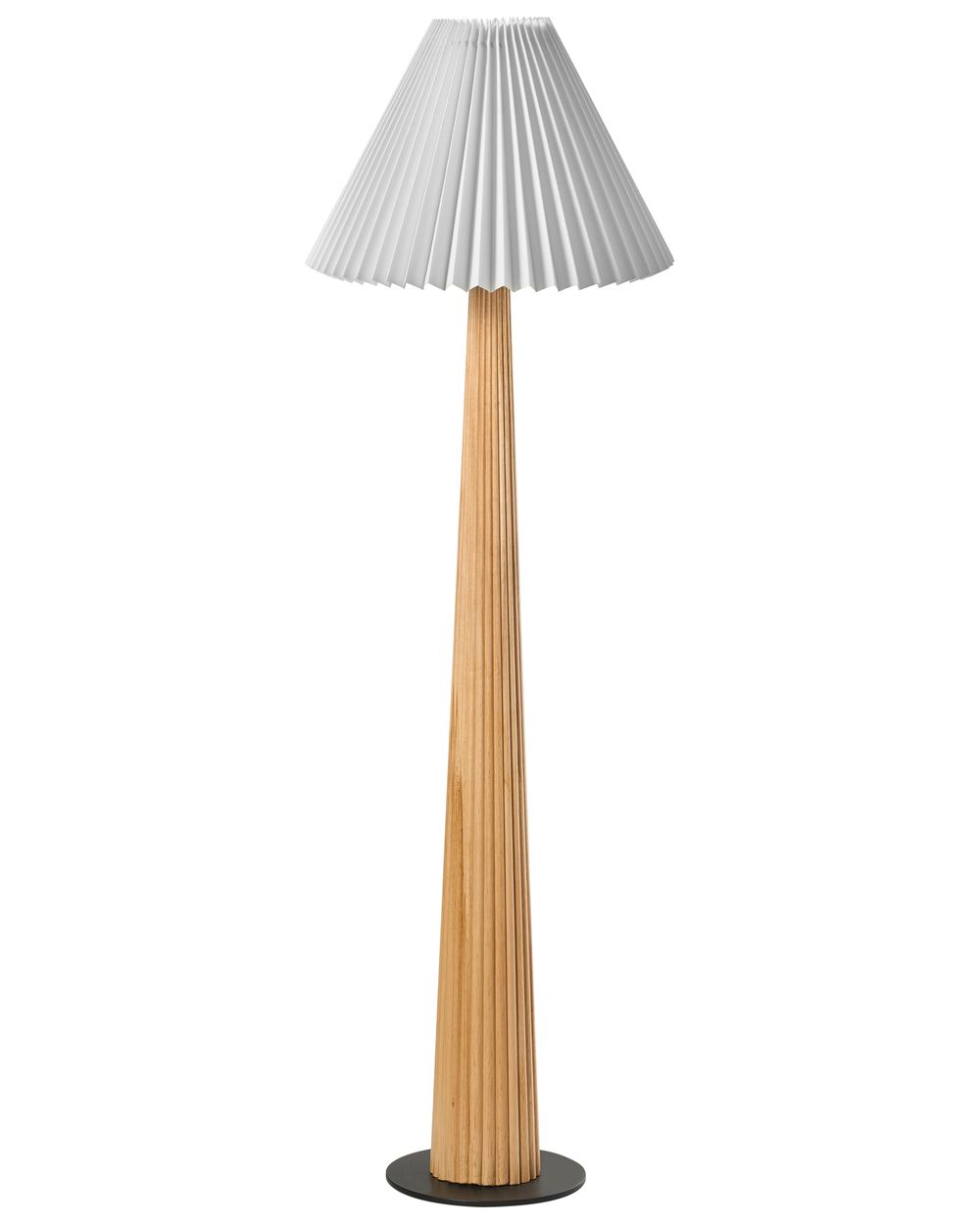 Floor Lamp ALIGIDE Wood Natural