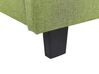 Letto ad acqua poliestere verde 140 x 200 cm LA ROCHELLE_845023