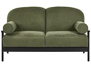 Sofa dla 2 osób PILARNE Zielony_1159639