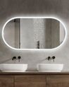 Badspiegel mit LED-Beleuchtung oval 120 x 60 cm CHATEAUROUX_837523