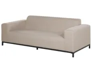 Sofa ogrodowa dla 2 osób ROVIGO Beżowy_795037