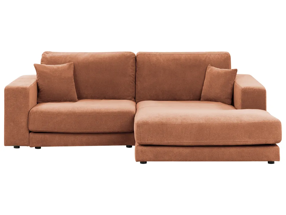 Beliani Divano letto moderno ad angolo in tessuto a sinistra Funzione letto in poliestere Schienale imbottito con cuscini Grigio Scuro : Beliani Beliani Divano letto moderno ad angolo in tessuto a sinistra Funzione letto in poliestere Schienale imbottito con cuscini Grigio Scuro : Beliani