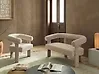 Living Room Set ILBRO Boucle Light Beige