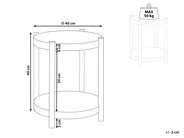 Side Table CONNELL Light Brown_961965