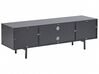 TV stolek černá / světlé dřevo SALINA_820750