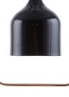 Hängelampe schwarz Glockenform MAVONE_691004