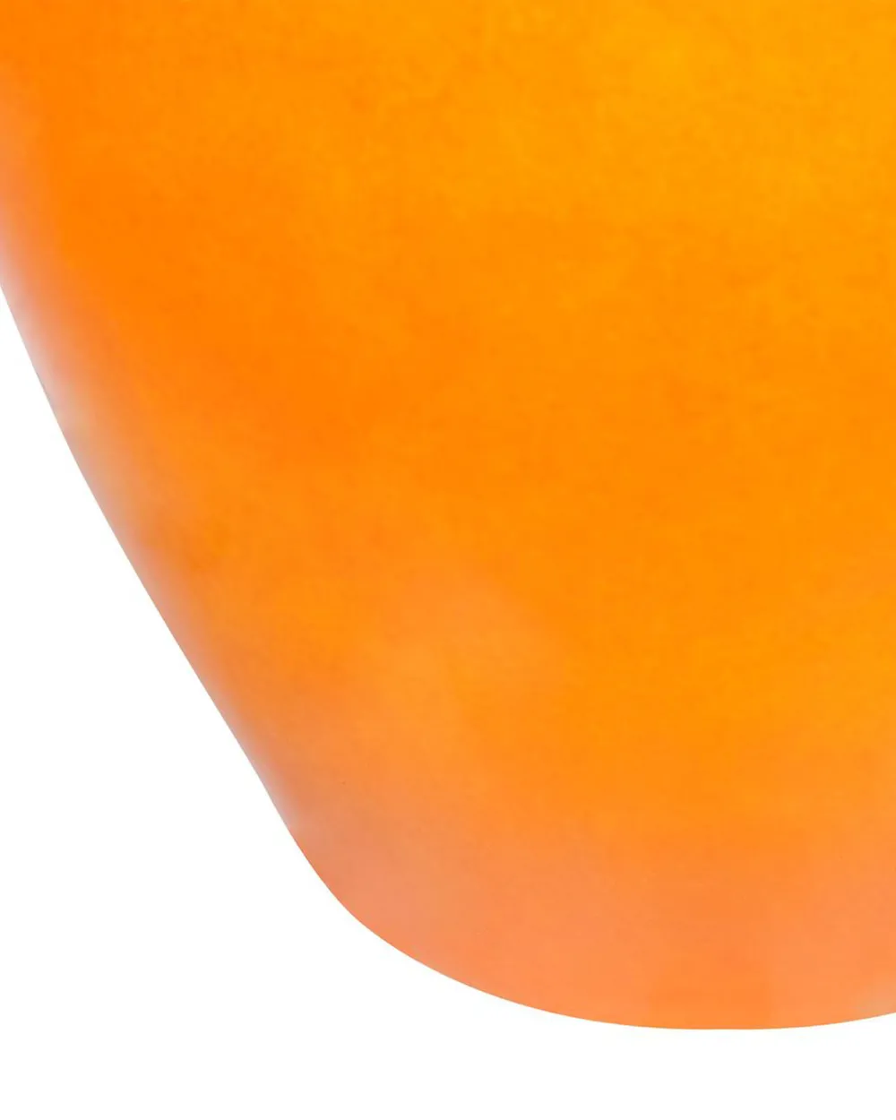 Wazon na kwiaty TERRASA 37 cm Ceramika Pomarańczowy_847854