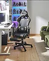 Gaming Chair VICTORY Faux Leather Dark Grey