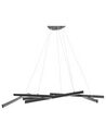 Lampe suspendue LED en métal noir KANDRA_934407