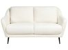 Sofa dla 2 osób EIBY Szenil Biały
