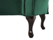 Right-Hand Chaise Longue LATTES Velvet Dark Green_791487
