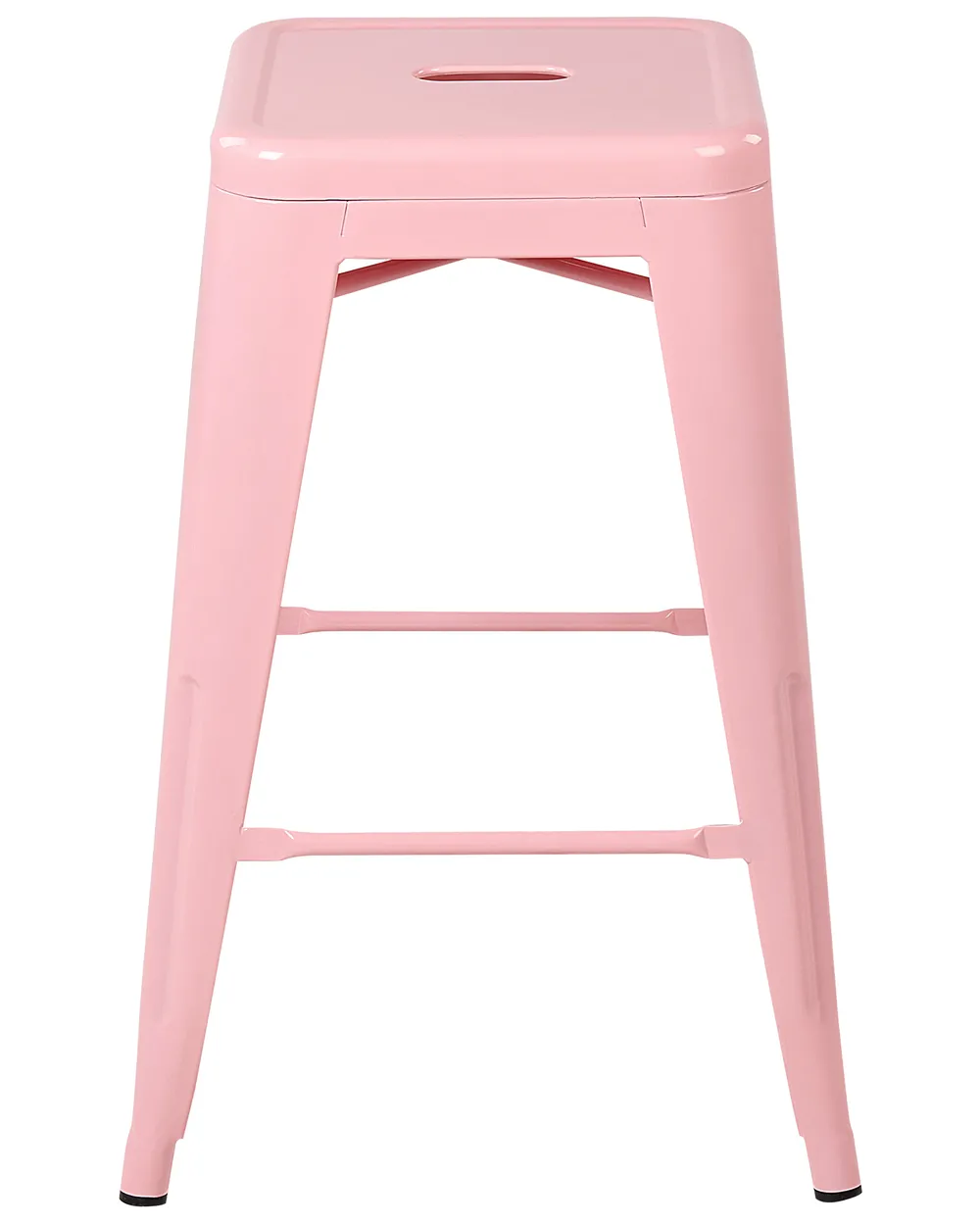 Set di 2 sgabelli da bar CABRILLO Metallo Rosa_828621