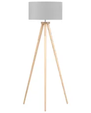 Lampada da pavimento NITRA Legno di quercia Grigio_691245