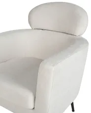 Armchair SOBY Fabric Off-White_875199