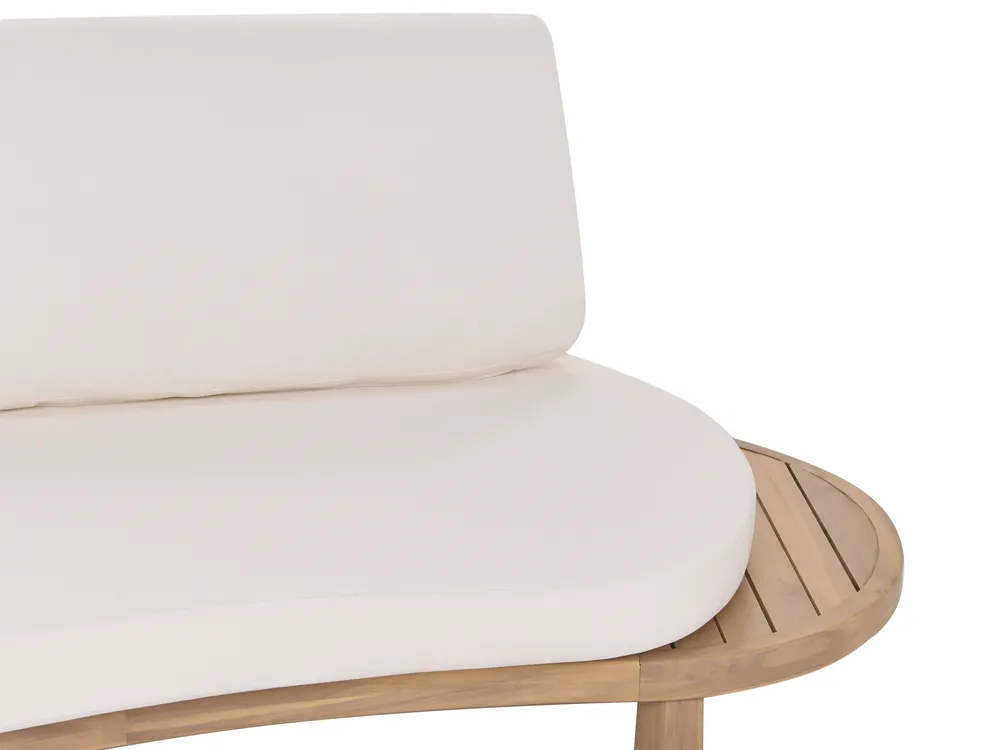 Garden Sofa with Table 4 Seater NUMANA Acacia Wood Off-White_1074256