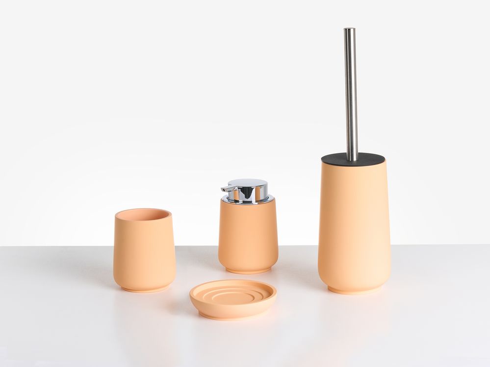 Set da 4 accessori per il bagno SUCHES Arancione