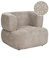 Armchair LOHJA Chenille Taupe