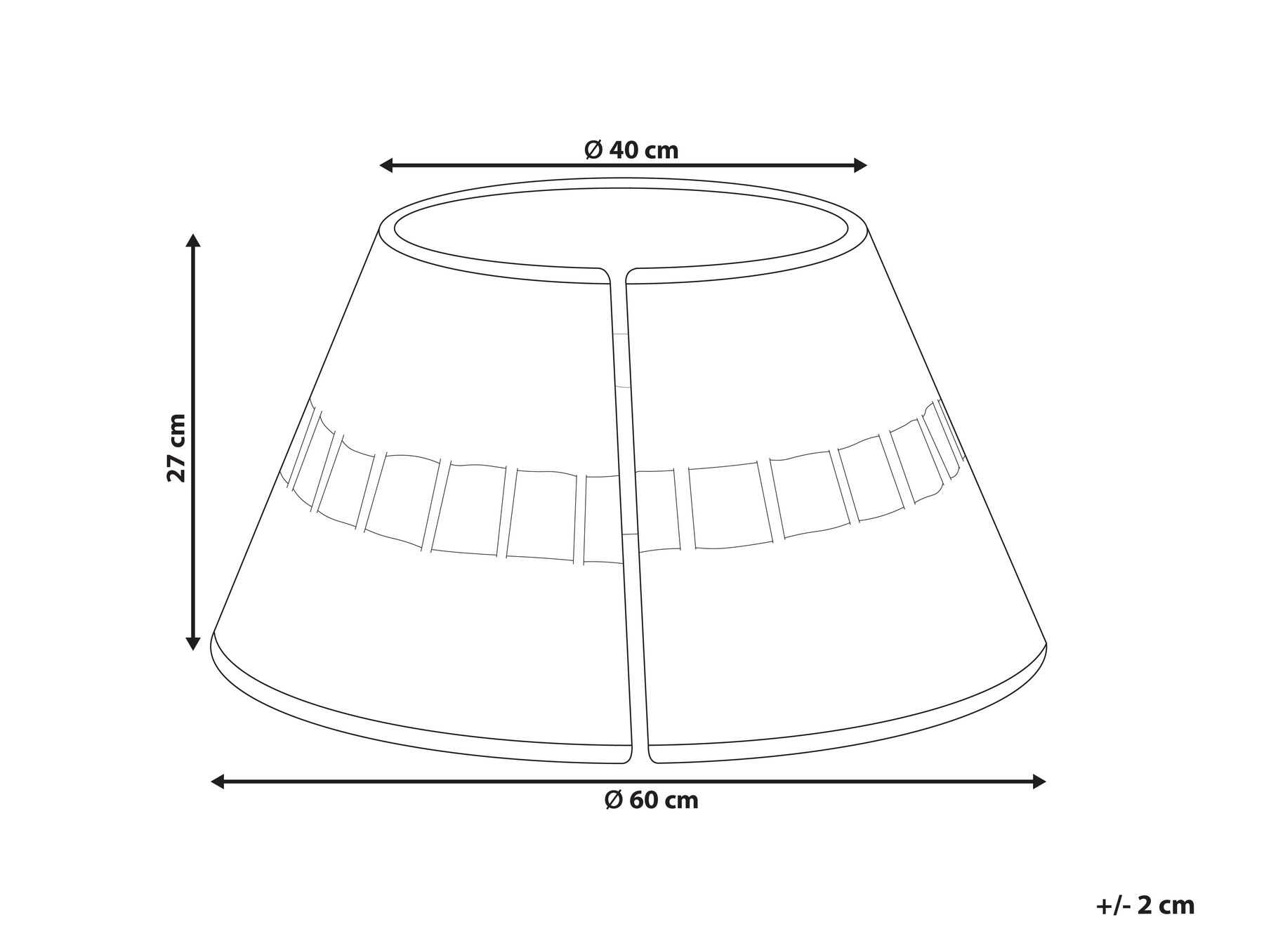 Seagrass Christmas Tree Collar ⌀ 60 cm Natural MARCHE_880238 Seagrass Christmas Tree Collar ⌀ 60 cm Natural MARCHE_880238