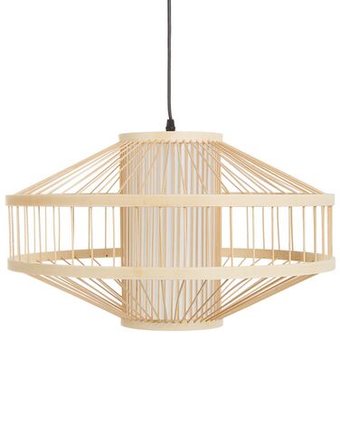 Lampe suspendue en bambou naturel KARAJ