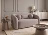 Sofa dla 2 osób EGEDAAL Boucle Beżowoszary