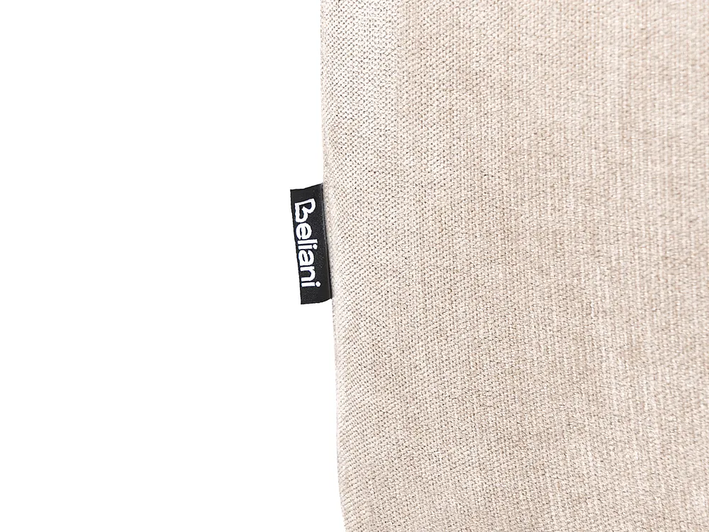 Sofa 3-Sitzer SKARO Chenillegewebe Beige_1156630